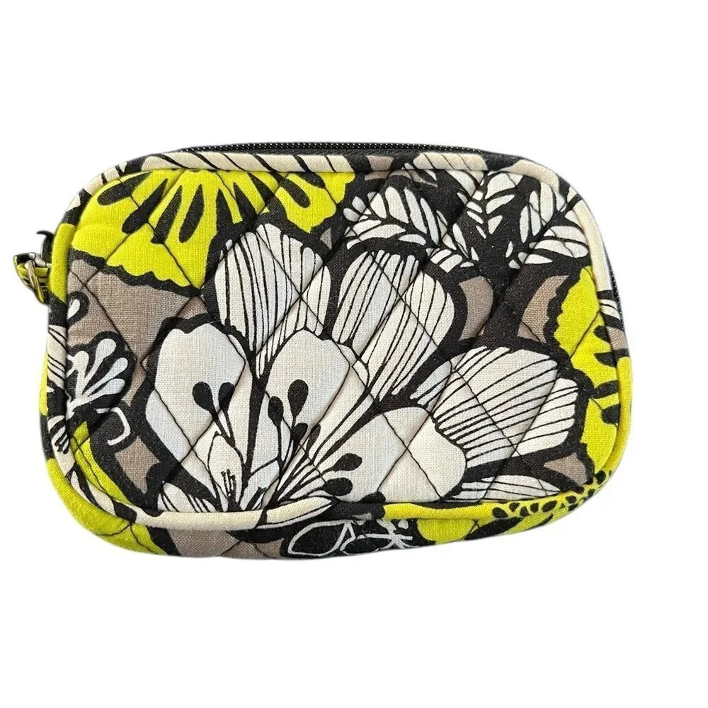 Vera Bradley Divided Pouch - Citron